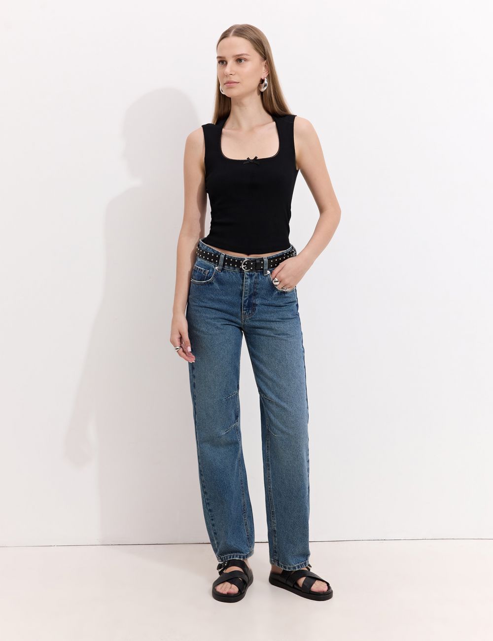 ג’ינס BALLOON גבוה