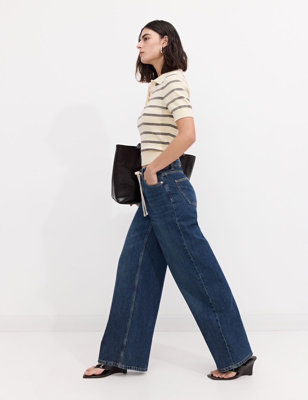 ג’ינס WIDE-LEG