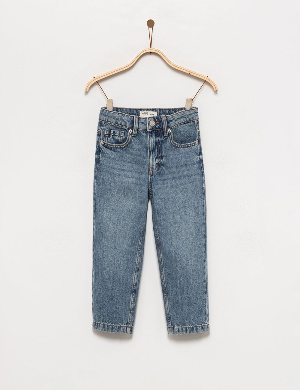 ג׳ינס כחול dad fit