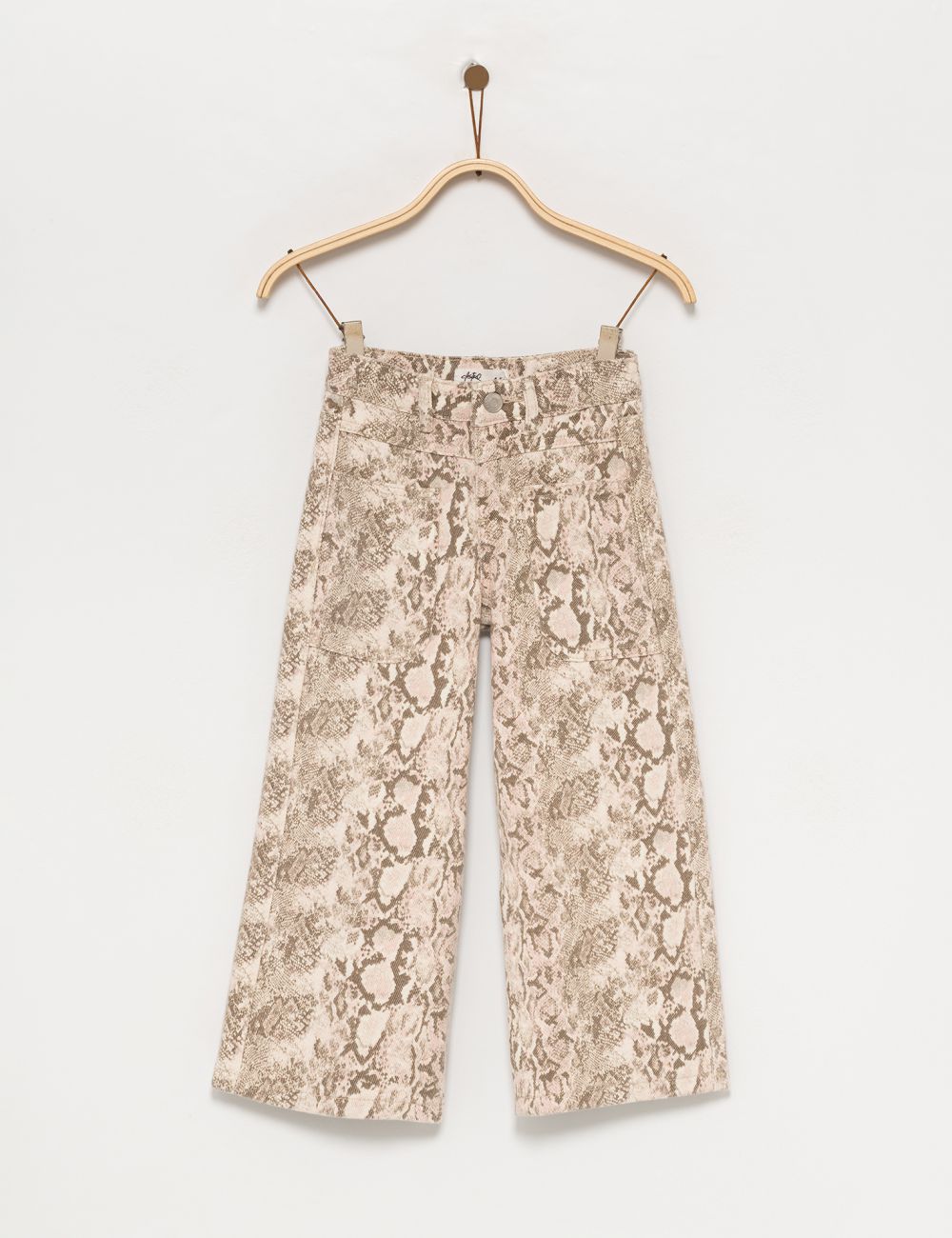 מכנסיים דפוס נחש