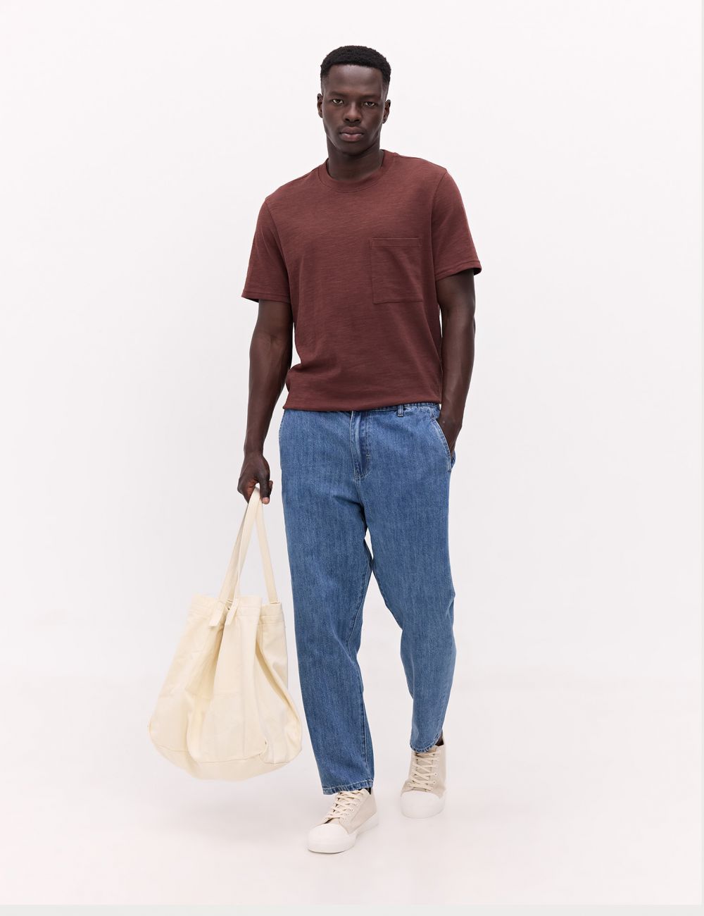 ג׳ינס עם מותן אלסטית