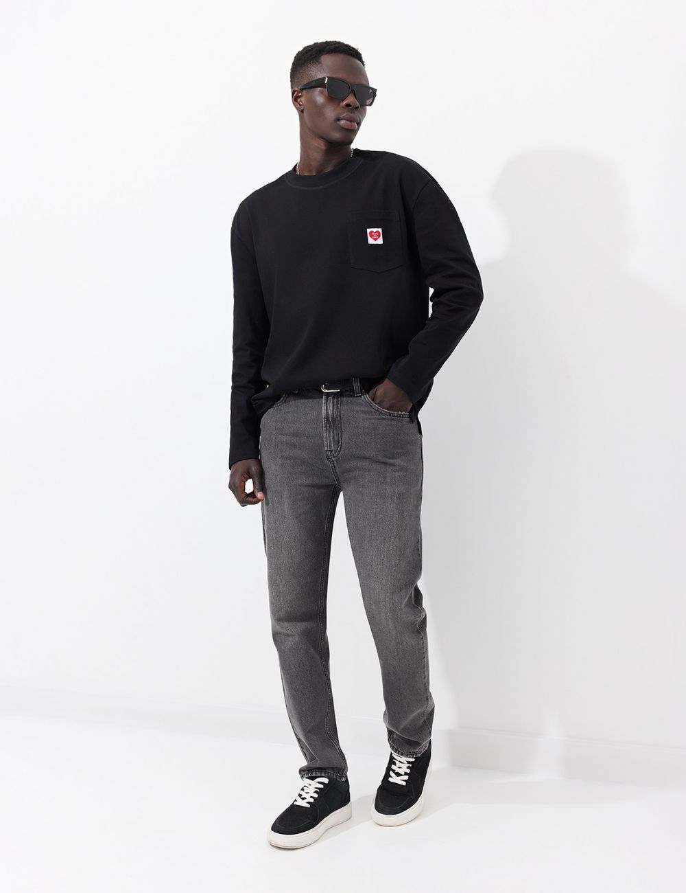 ג׳ינס בגזרת straight vintage