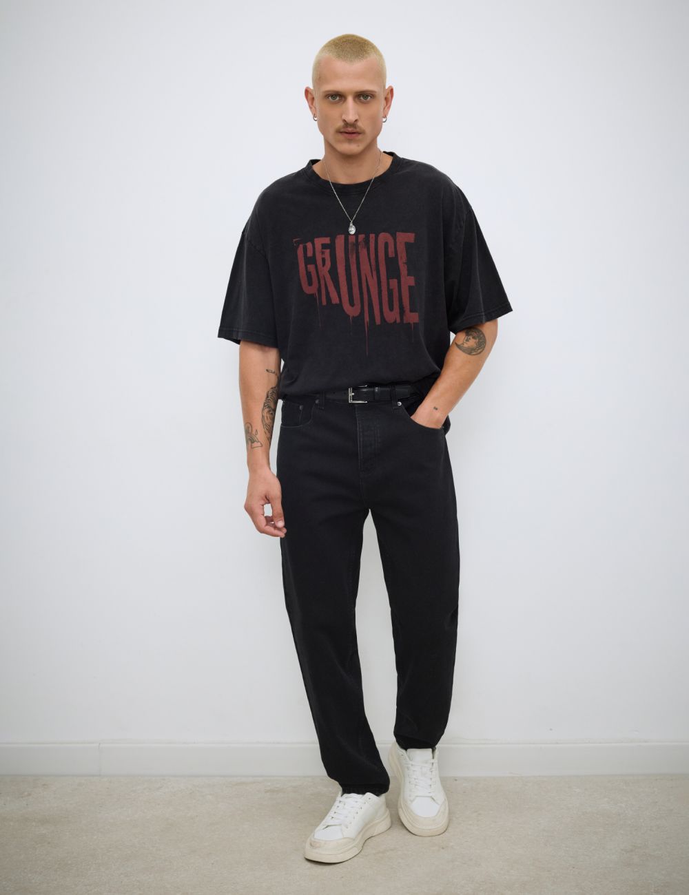 ג׳ינס בגזרת straight vintage