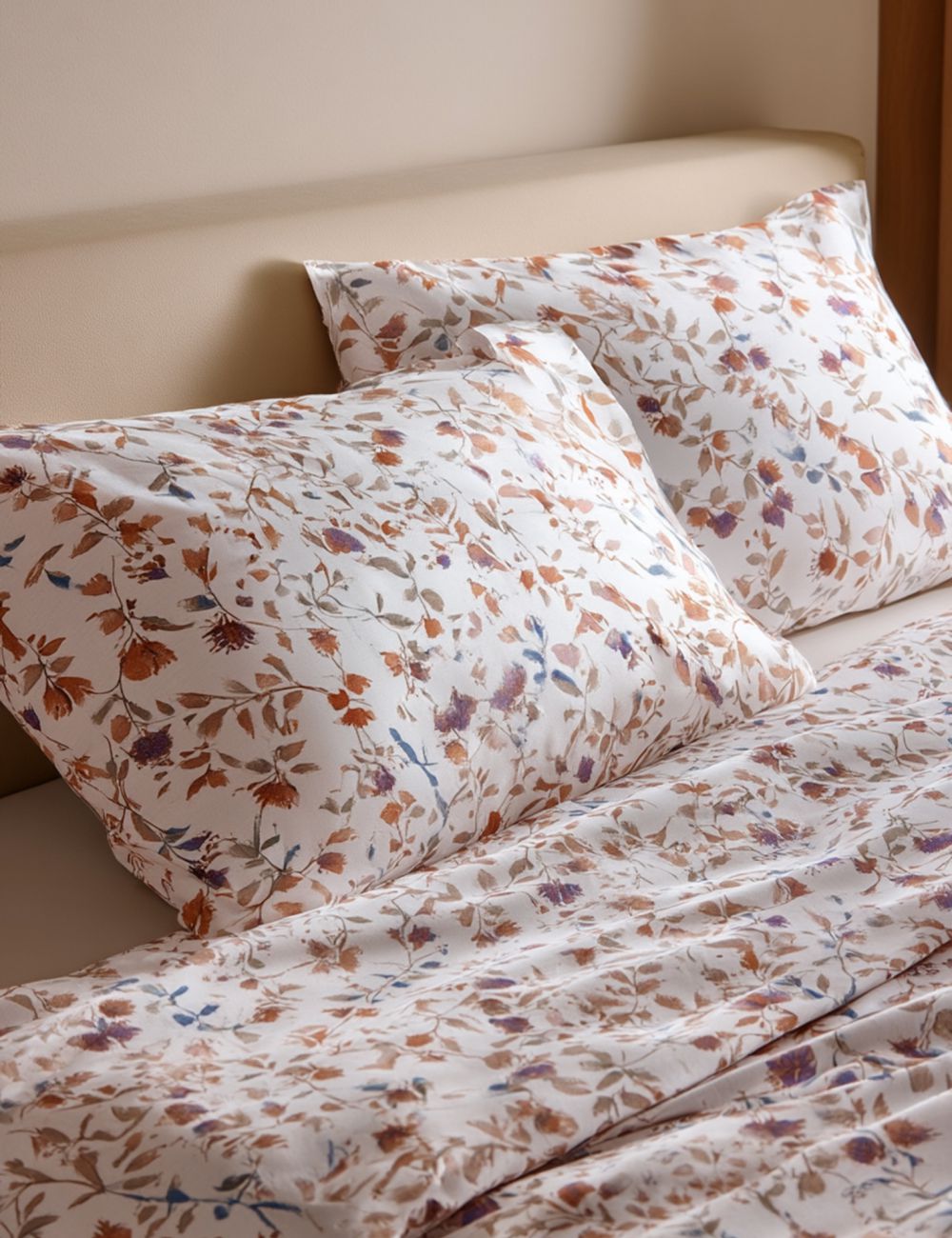 ציפית צבעי מים פרחוני 50X70CM 180TC PERCALE