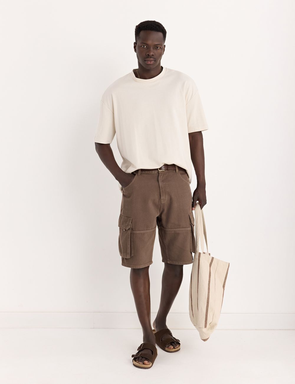 דגמ״ח קצר מג׳ינס צבעוני