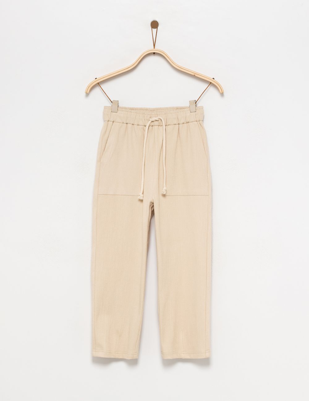 מכנסי טקסטורה ארוכים