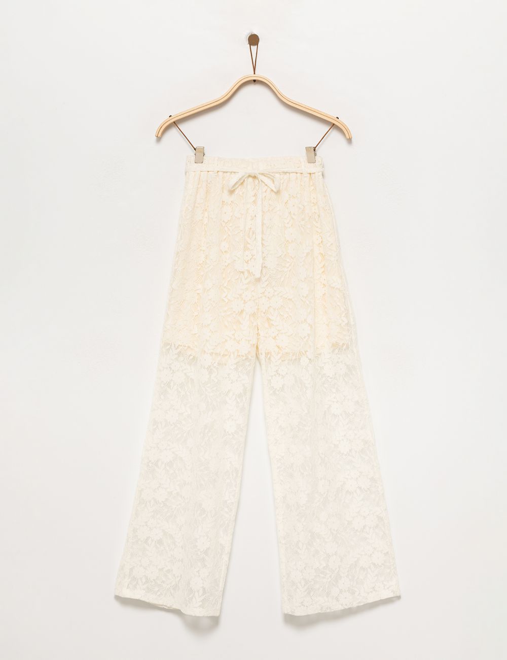 מכנסי תחרה ארוכים