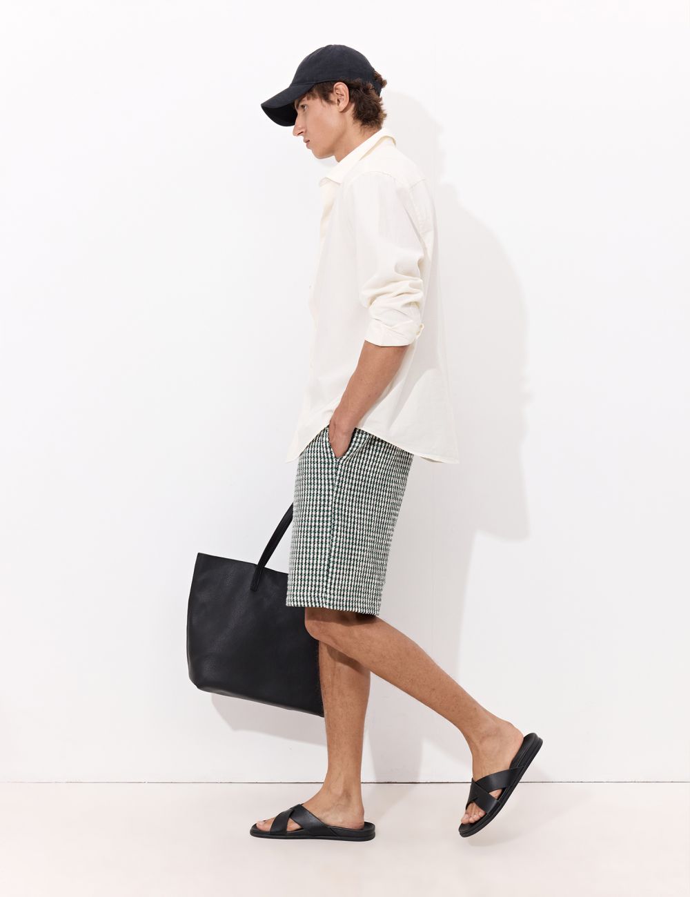 שורט גברים אריג