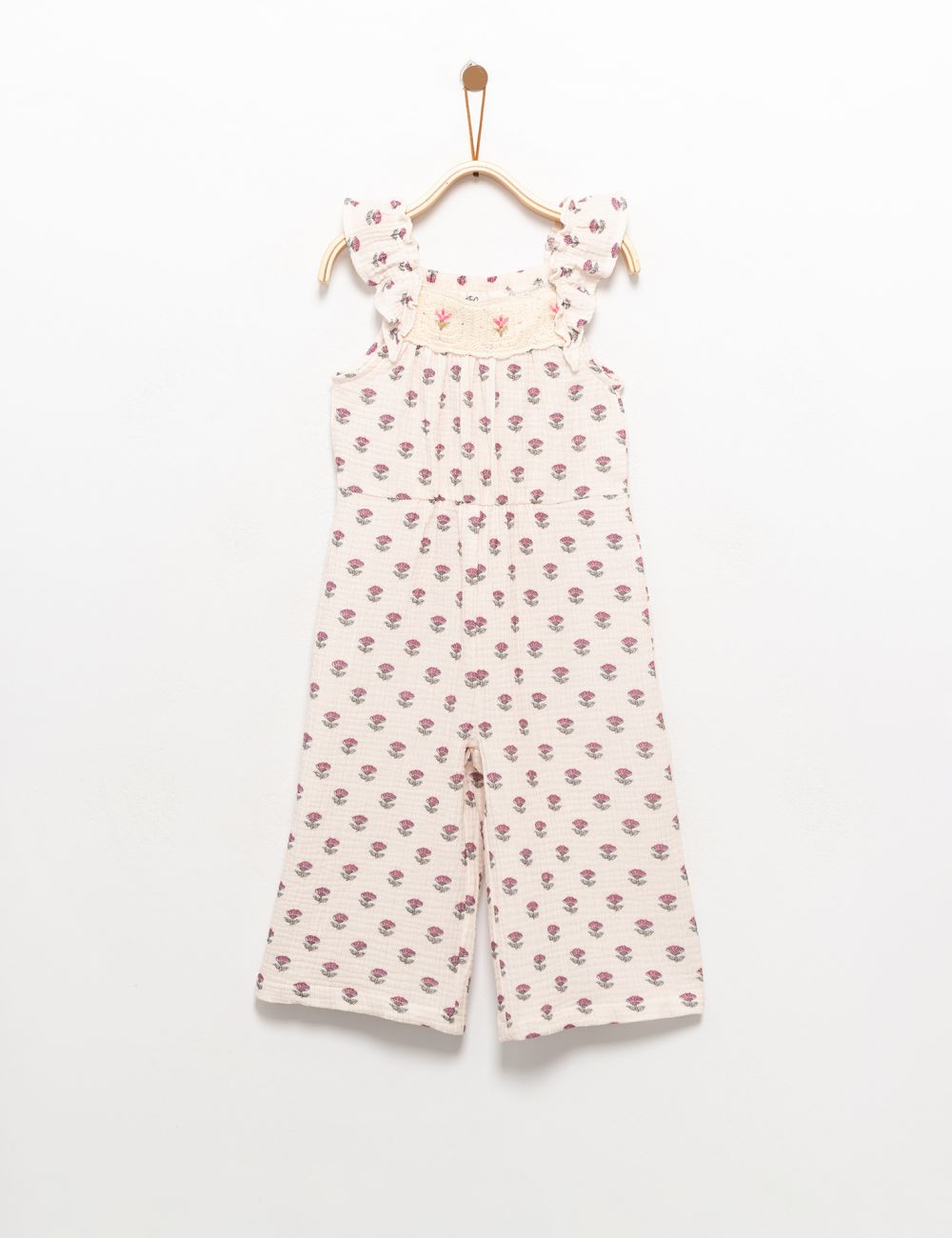 אוברול מודפס עם קרושה