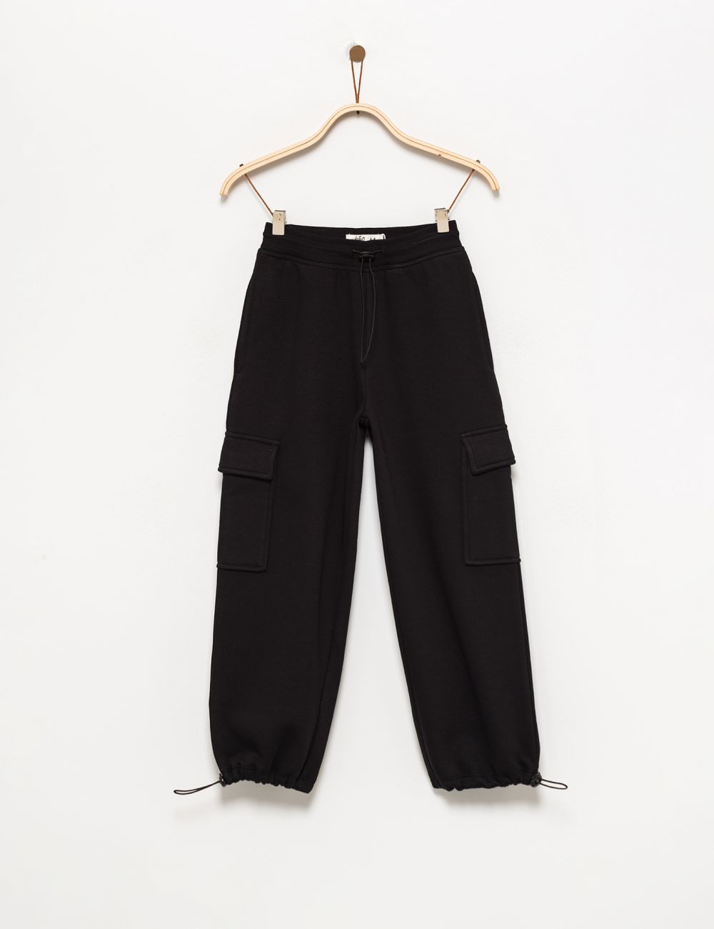 מכנסי פוטר עם גומי במכפלת