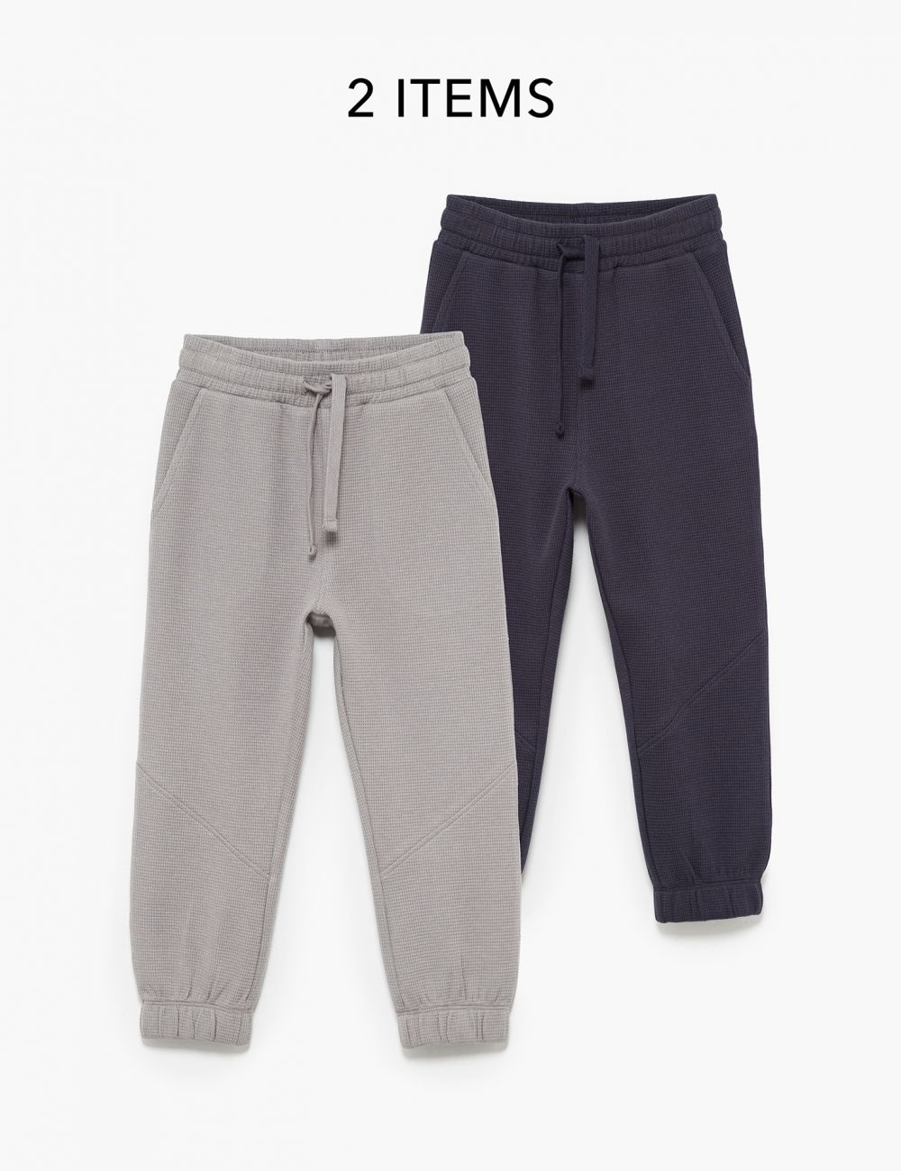 מארז זוג מכנסי ופל ארוכים 4Y-12Y