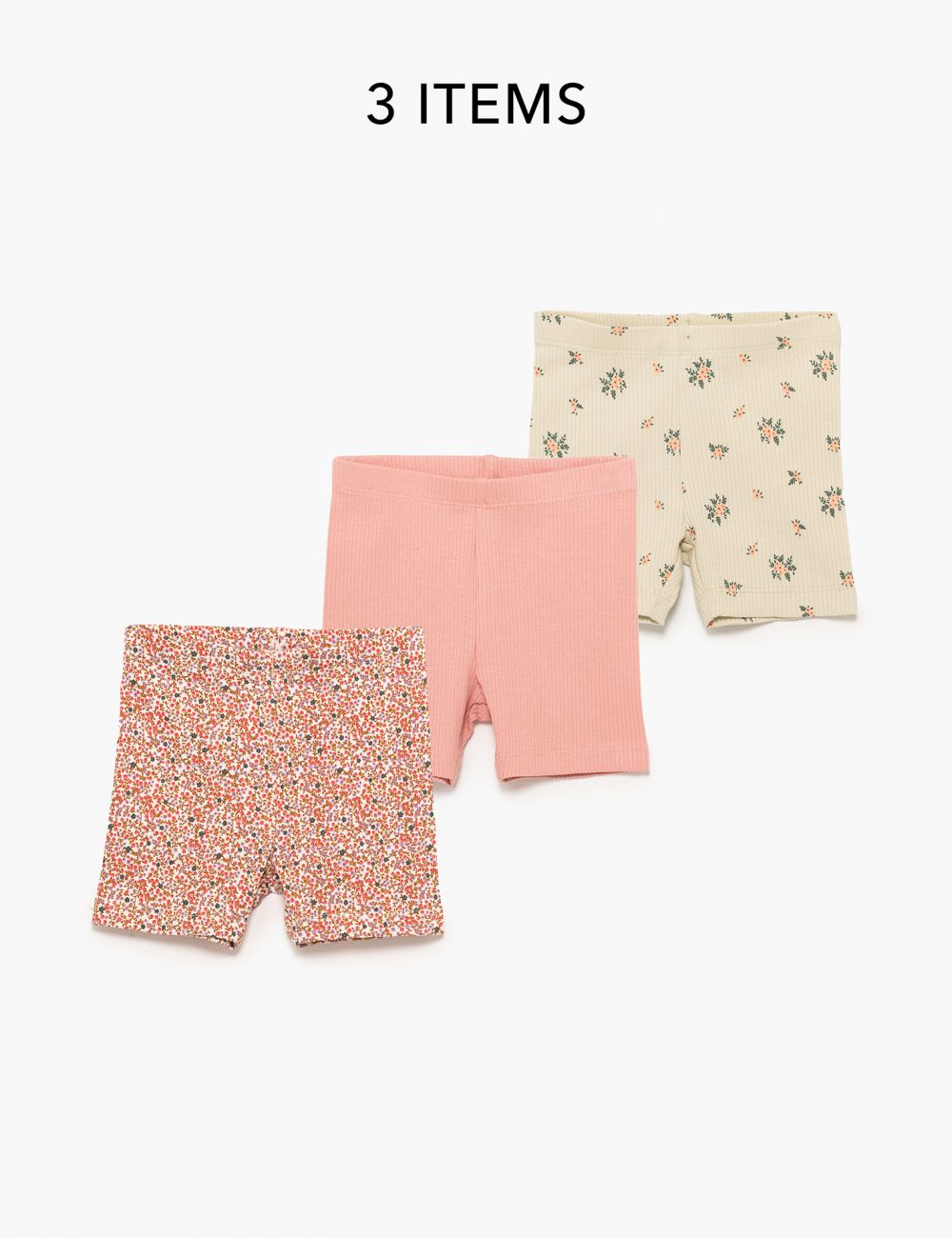 מארז 3 טייצי ריב קצרים 6M-4Y