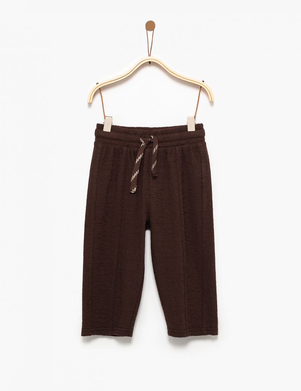 מכנסי טקסטורה ארוכים