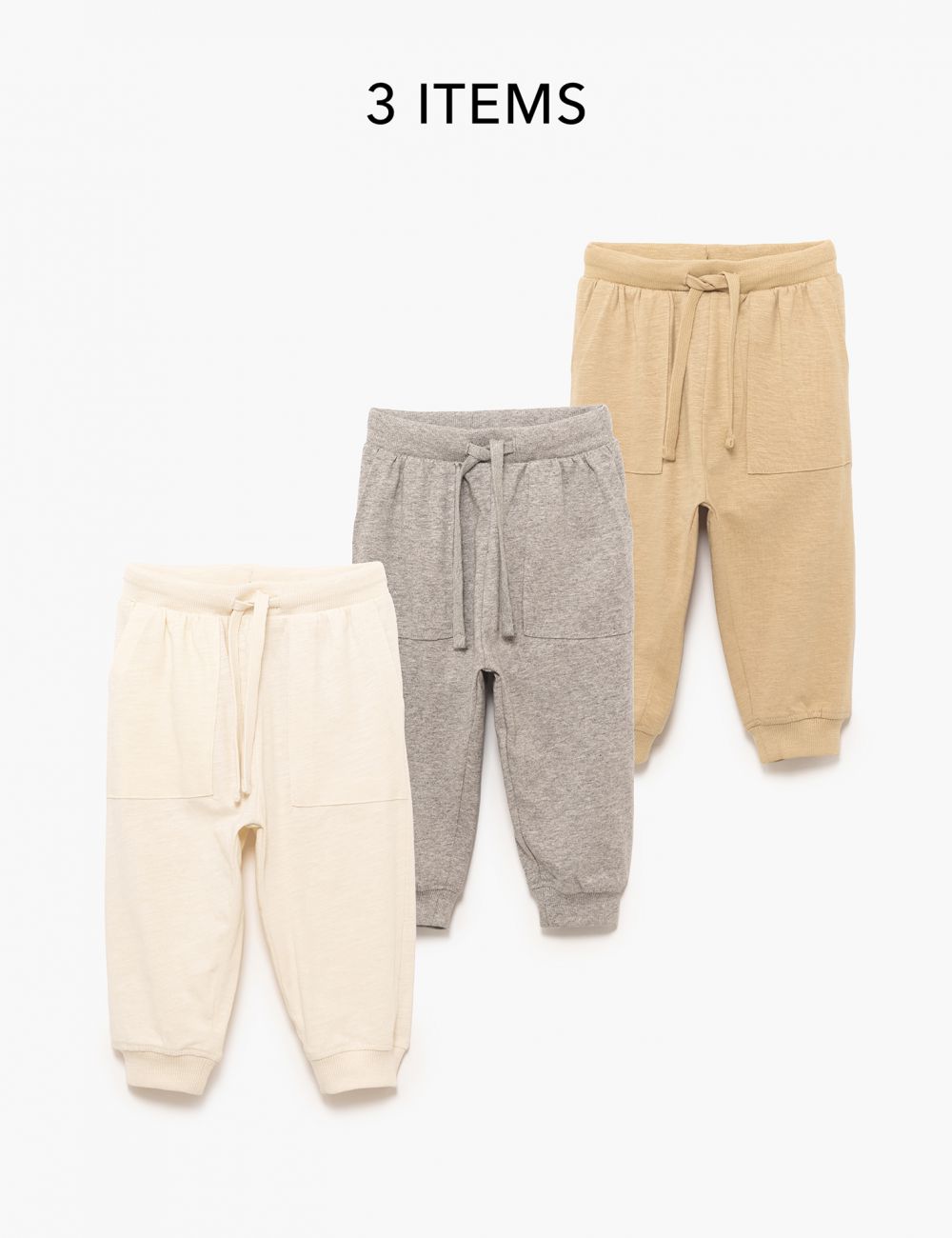 מארז 3 מכנסי ג’וגר 6M-4Y