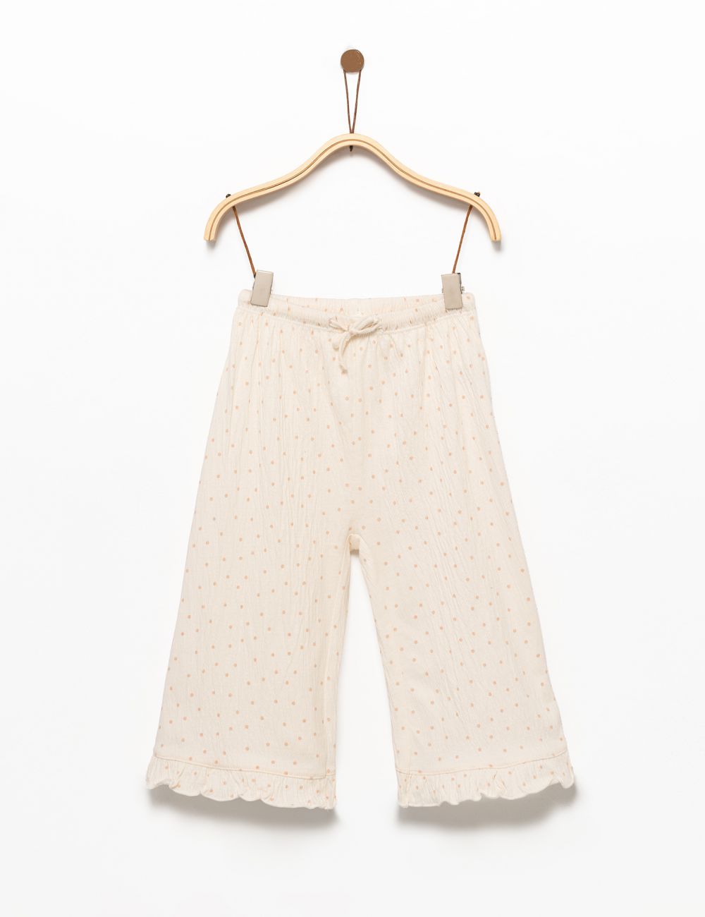 מכנסי טקסטורה מודפסים