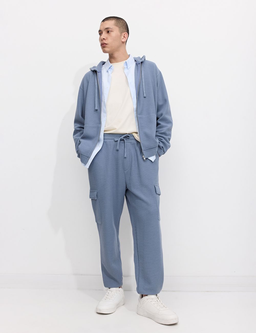 מכנסי JOGGER טקסטורה