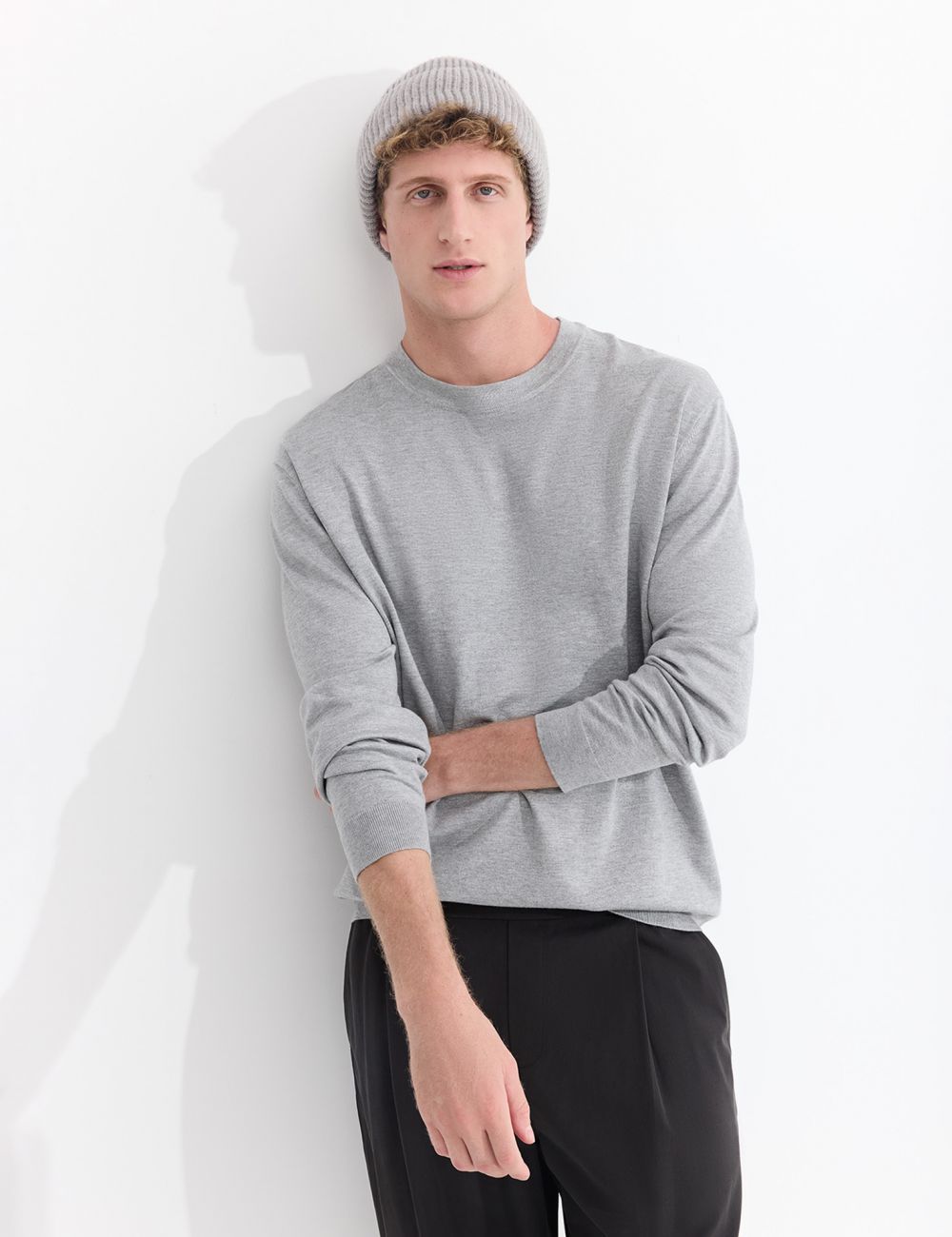 סריג ארוך חלק