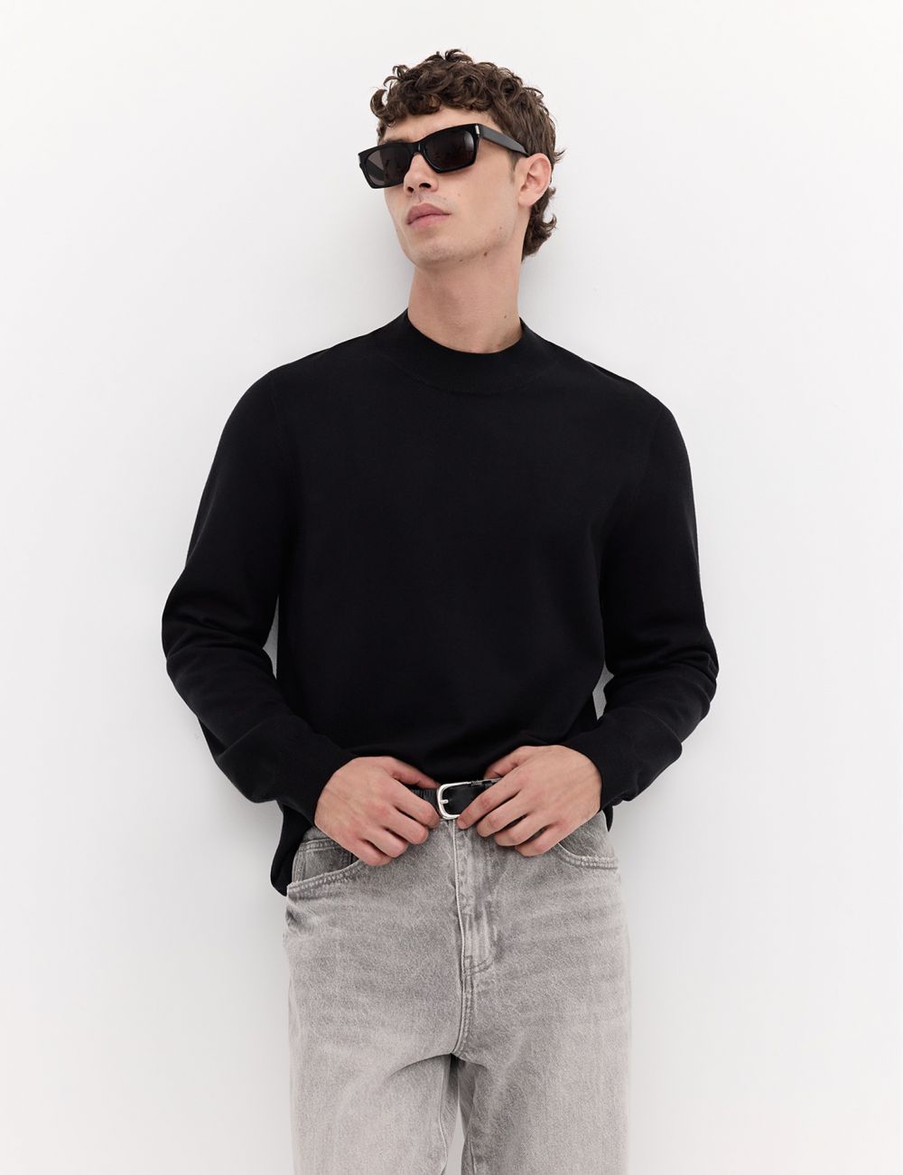 סריג צווארון גולף