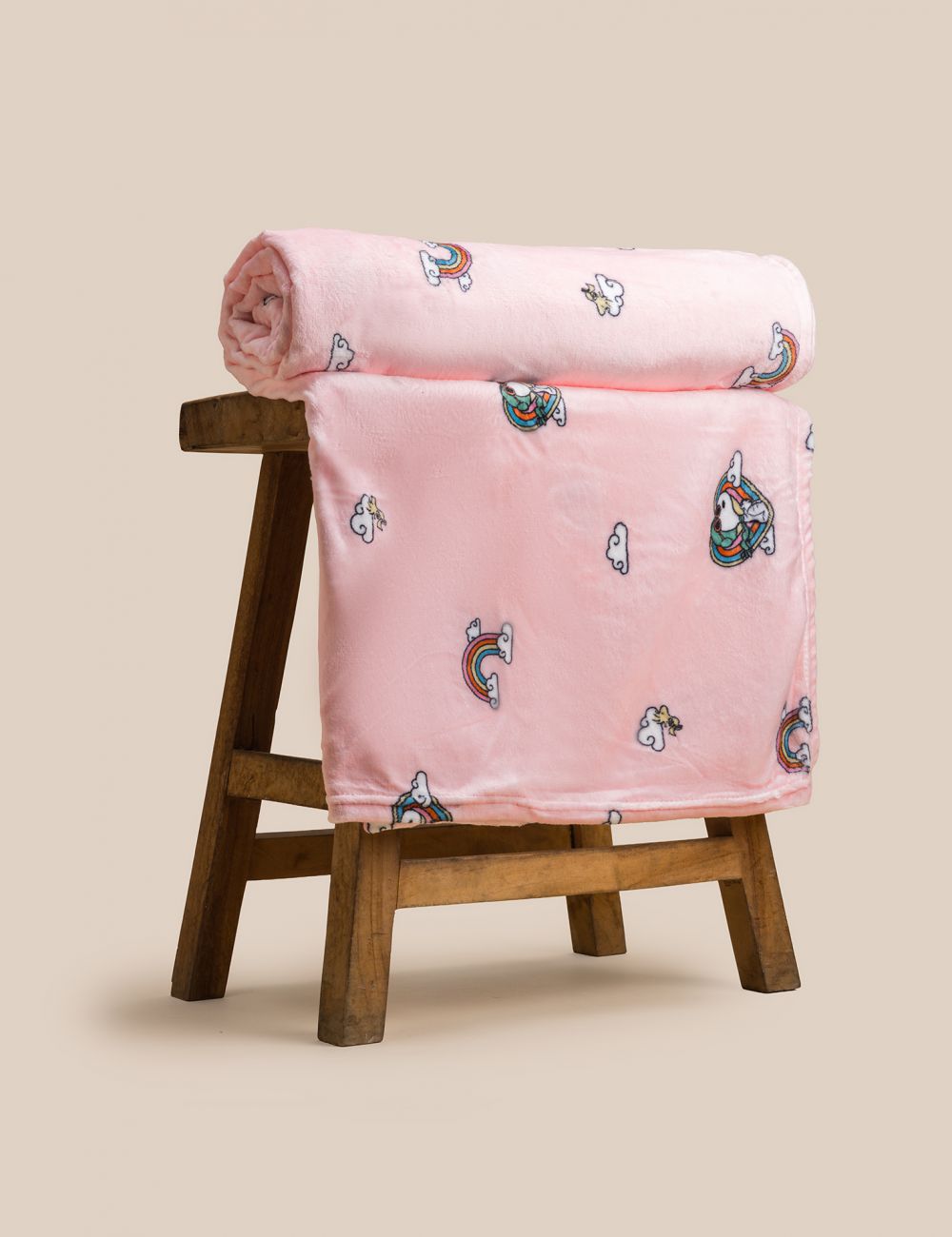 שמיכת ילדים מודפסת 150X200CM