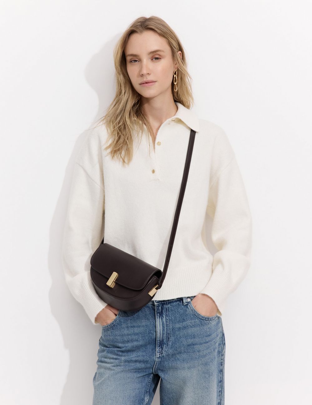 סריג צווארון פולו