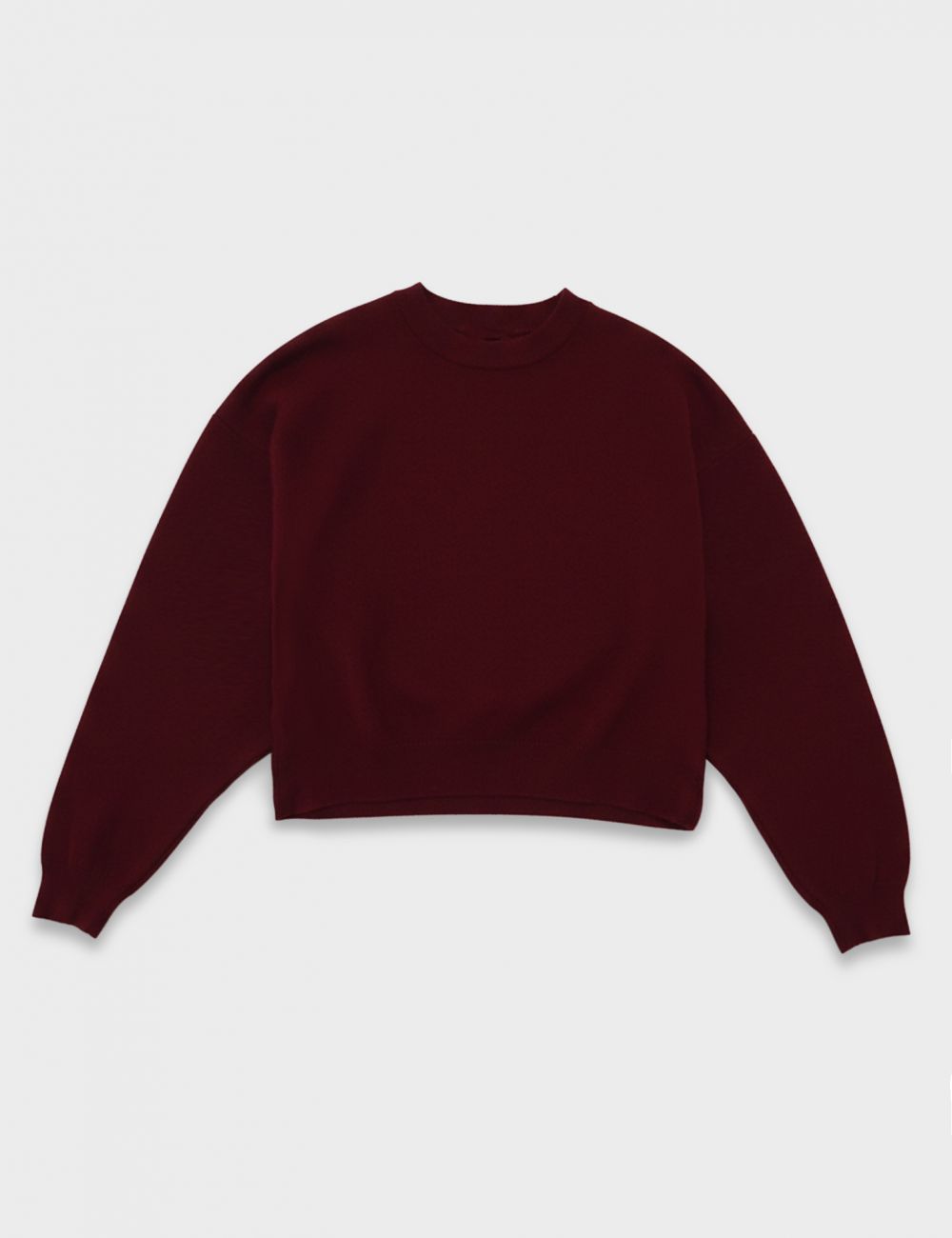 סווטשירט סריג חלק