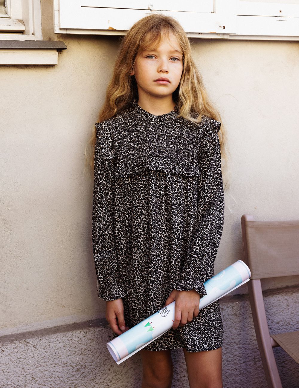 שמלה פרחונית