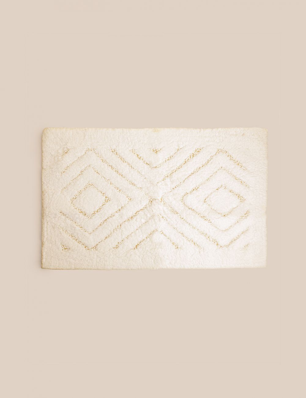 שטיח אמבטיה ג’קארד מעויינים