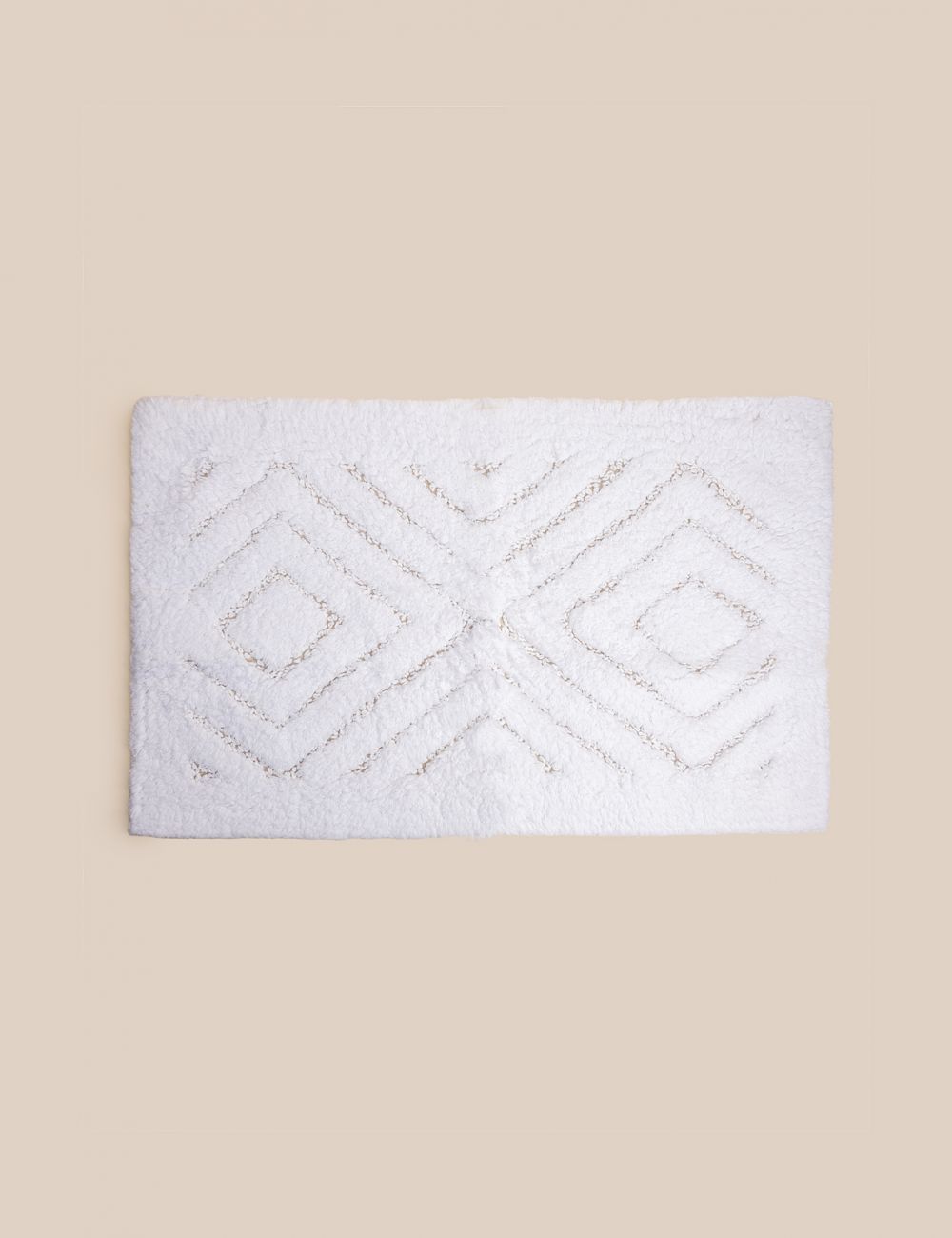 שטיח אמבטיה ג’קארד מעויינים