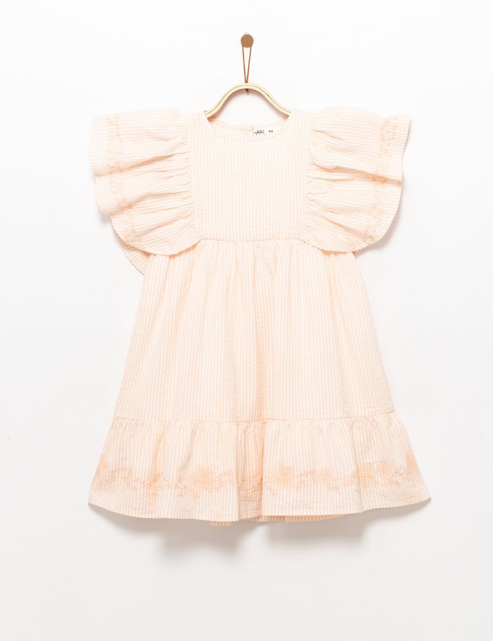 שמלה עם רקמה