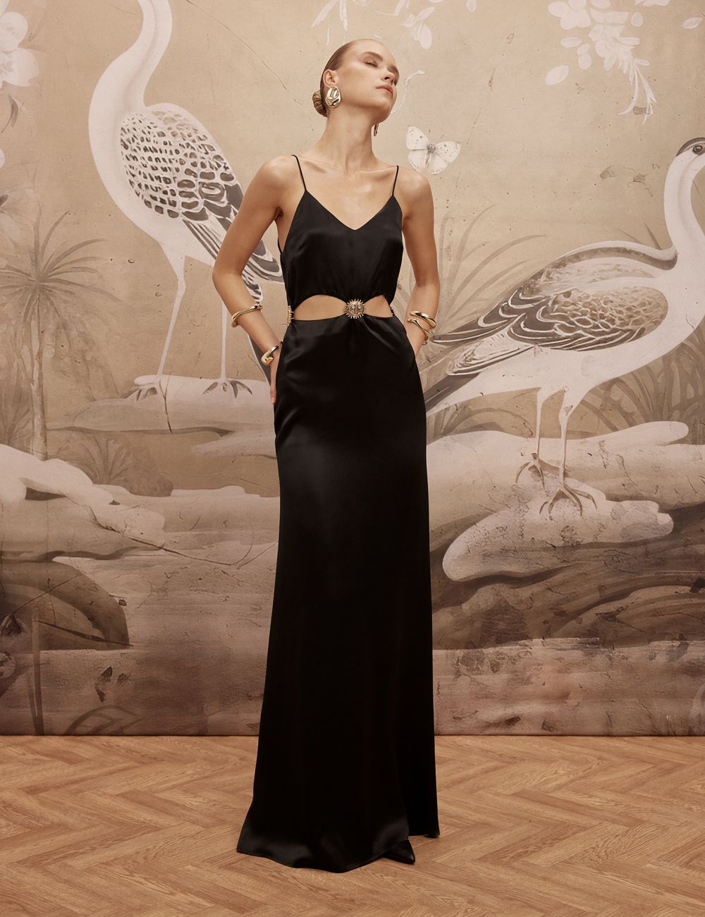 ALON LIVNE - שמלת ערב בשילוב תכשיט