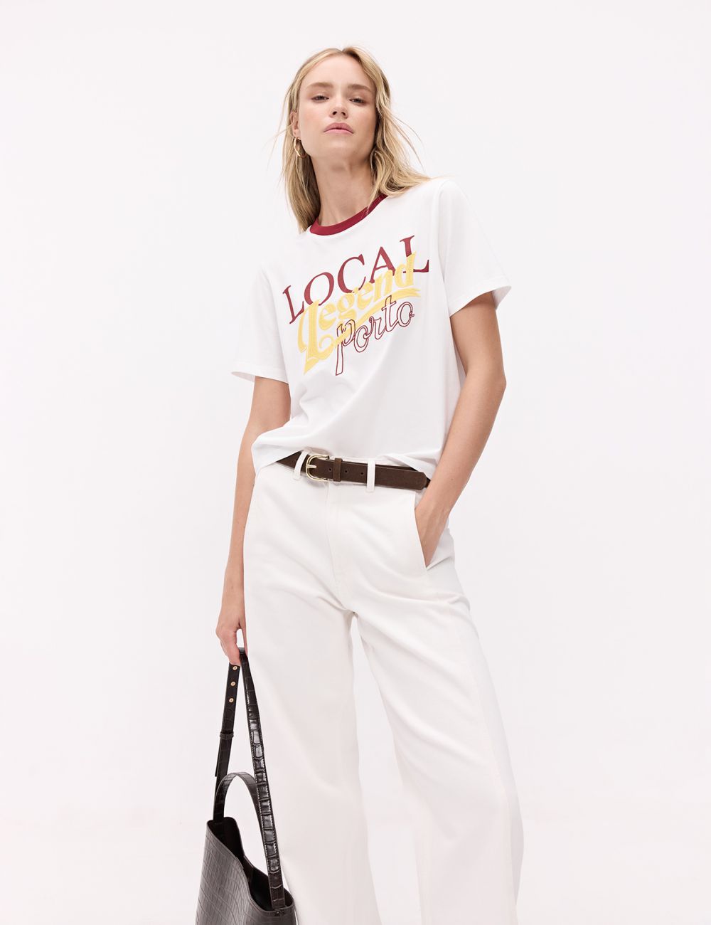 טי-שירט אוברסייז רקומה