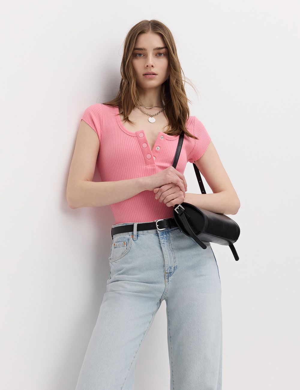 טי שירט ריב עם כפתרה