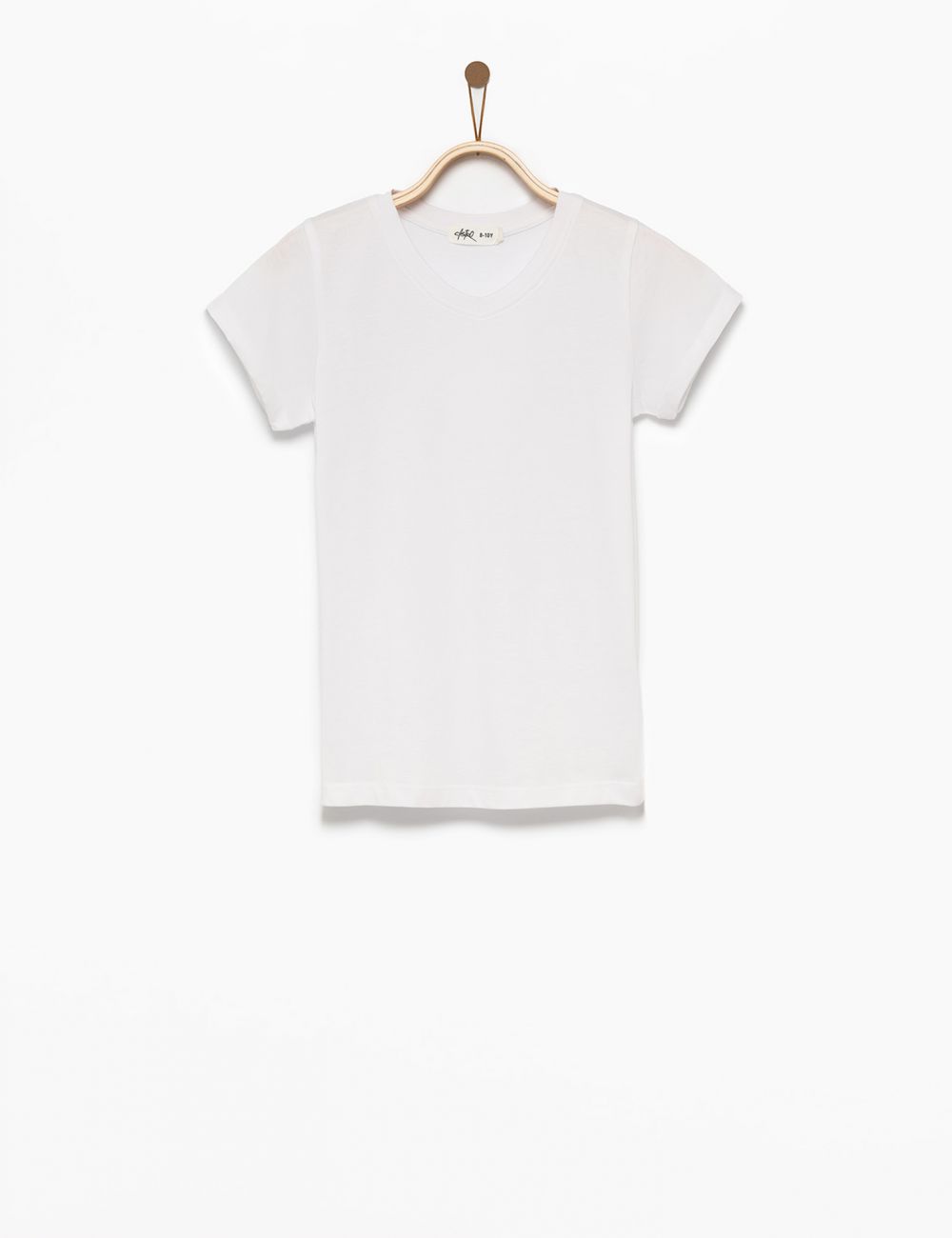 חולצה V שרוול קצר