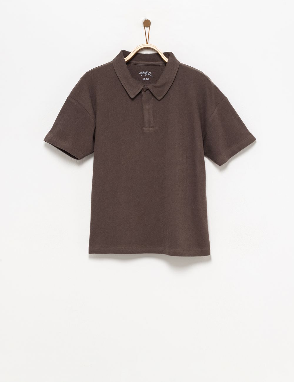 חולצת פולו טקסטורה