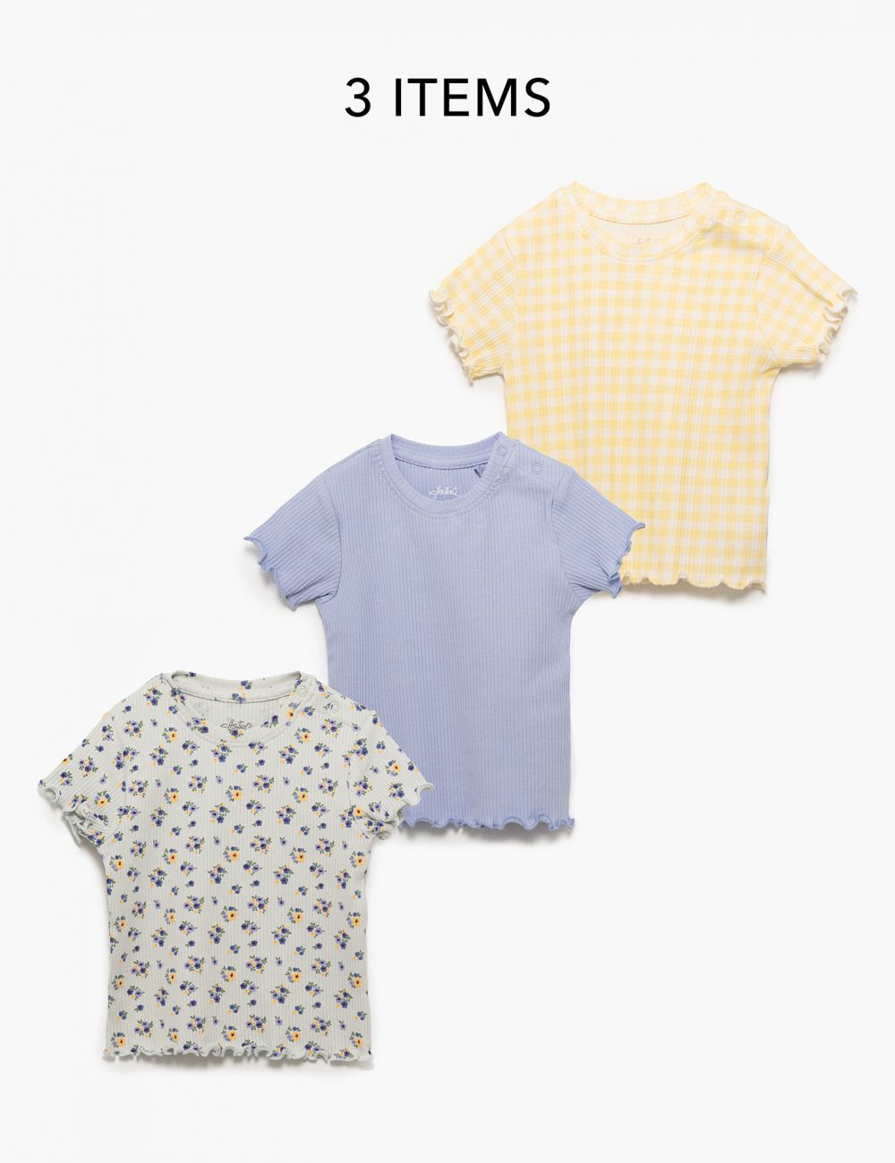 ריב מארז שלישיית חולצות 6M-4Y