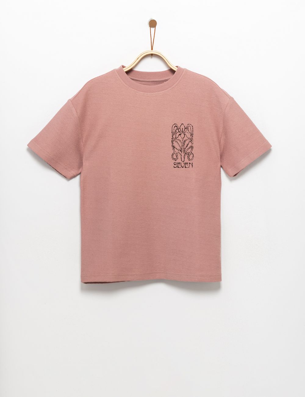 טי טקסטורה מודפסת