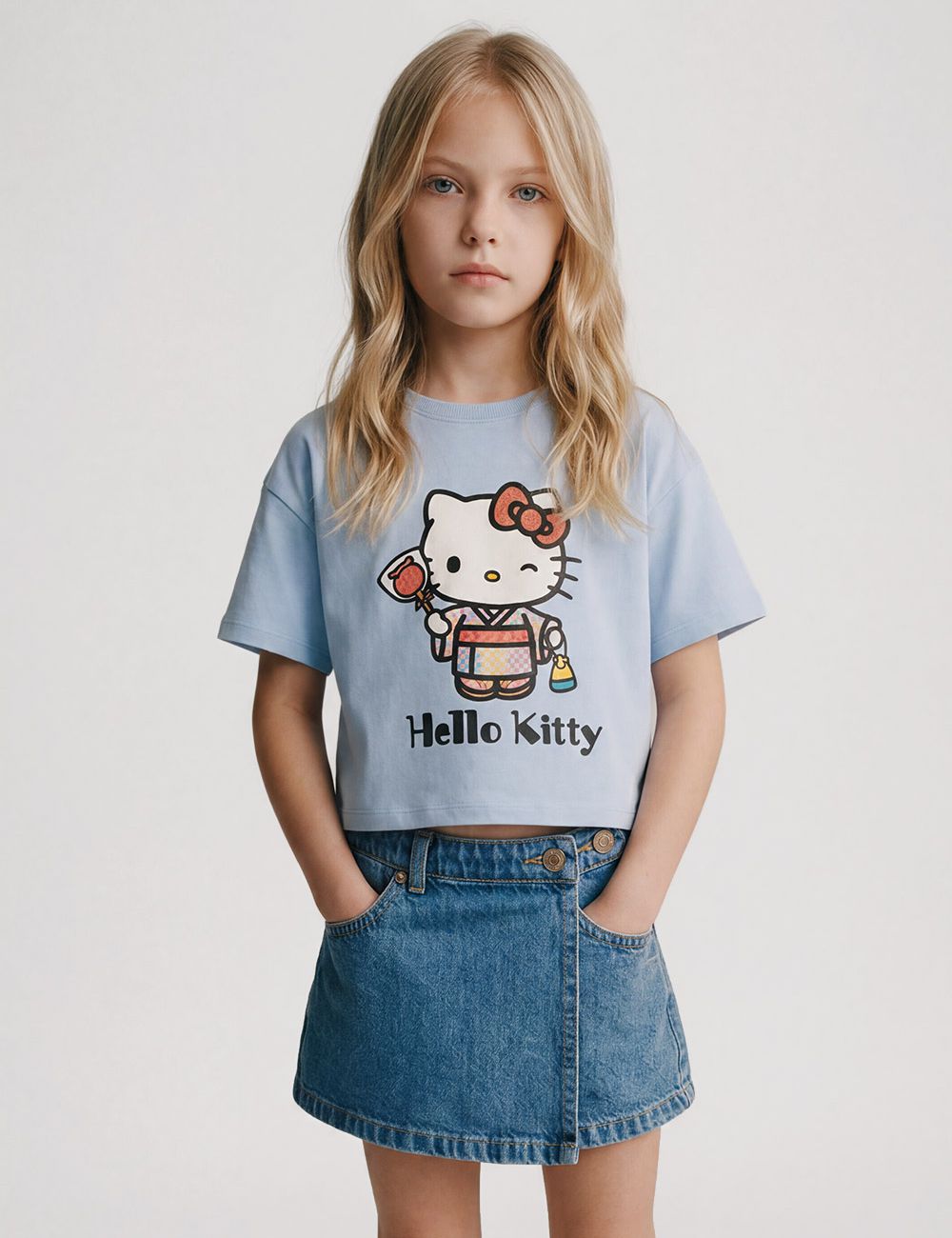 חולצות אוברסייז מודפסות HELLO KITTY