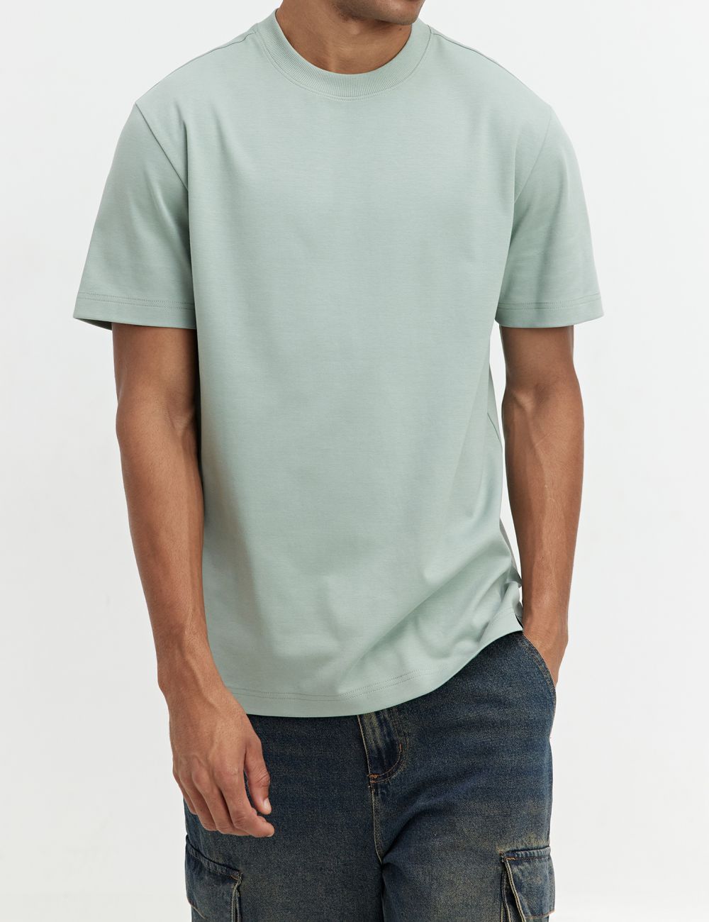 טי-שירט שרוול קצר Regular Fit