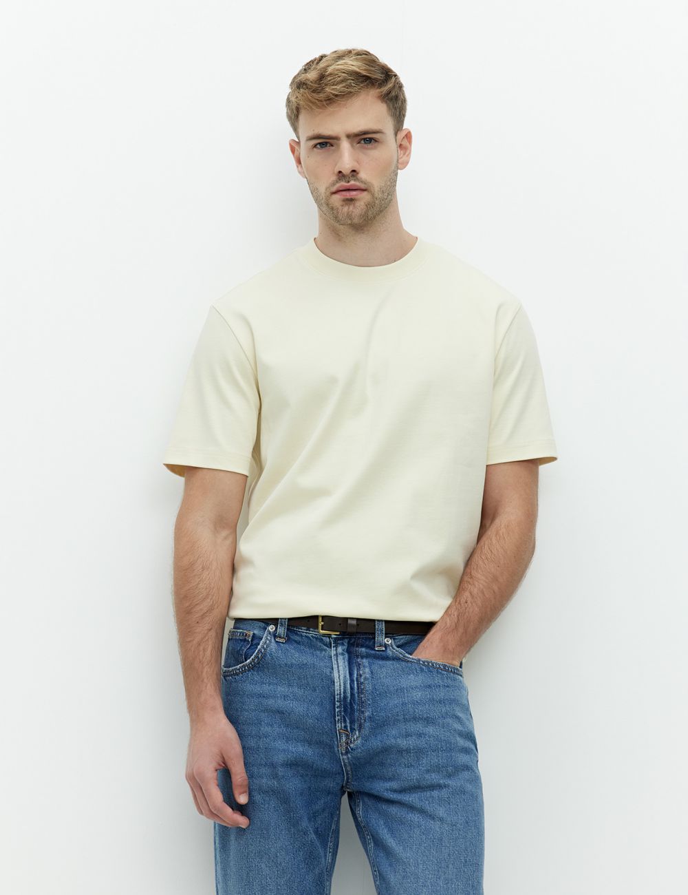 טי-שירט שרוול קצר Regular Fit