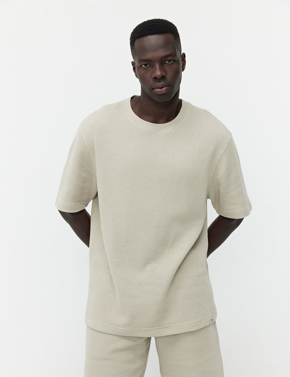 טי-שירט טקסטורה RELAXED FIT