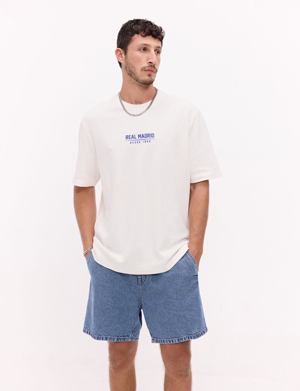 טי-שירט טקסטורה - Real Madrid