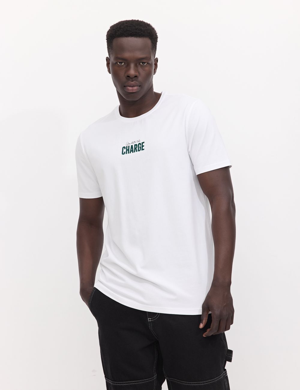 טי-שירט לייקרה עם כיתוב