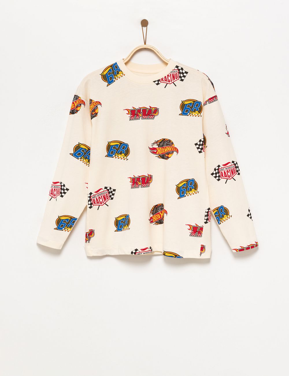 טישרט HOT WHEELS מודפסת