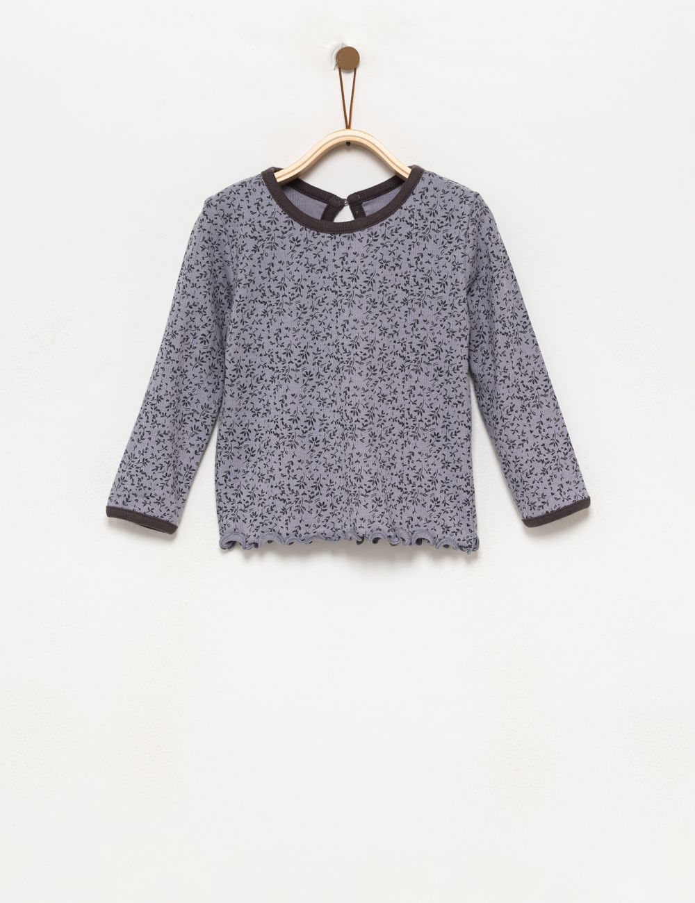 חולצת פוינטל מודפסת