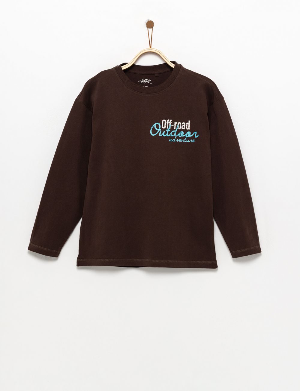 טי-שירט ארוכה עם הדפס