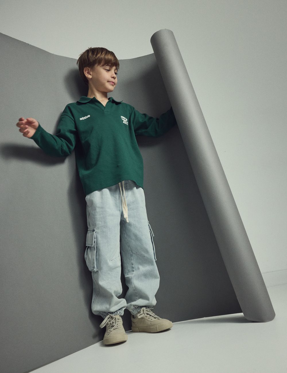 חולצת פולו ארוכה