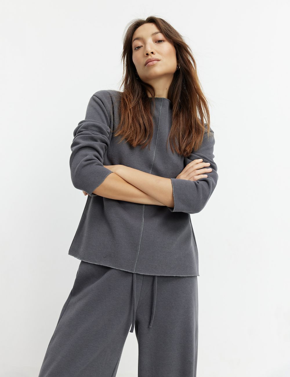 חולצת סריג ארוכה