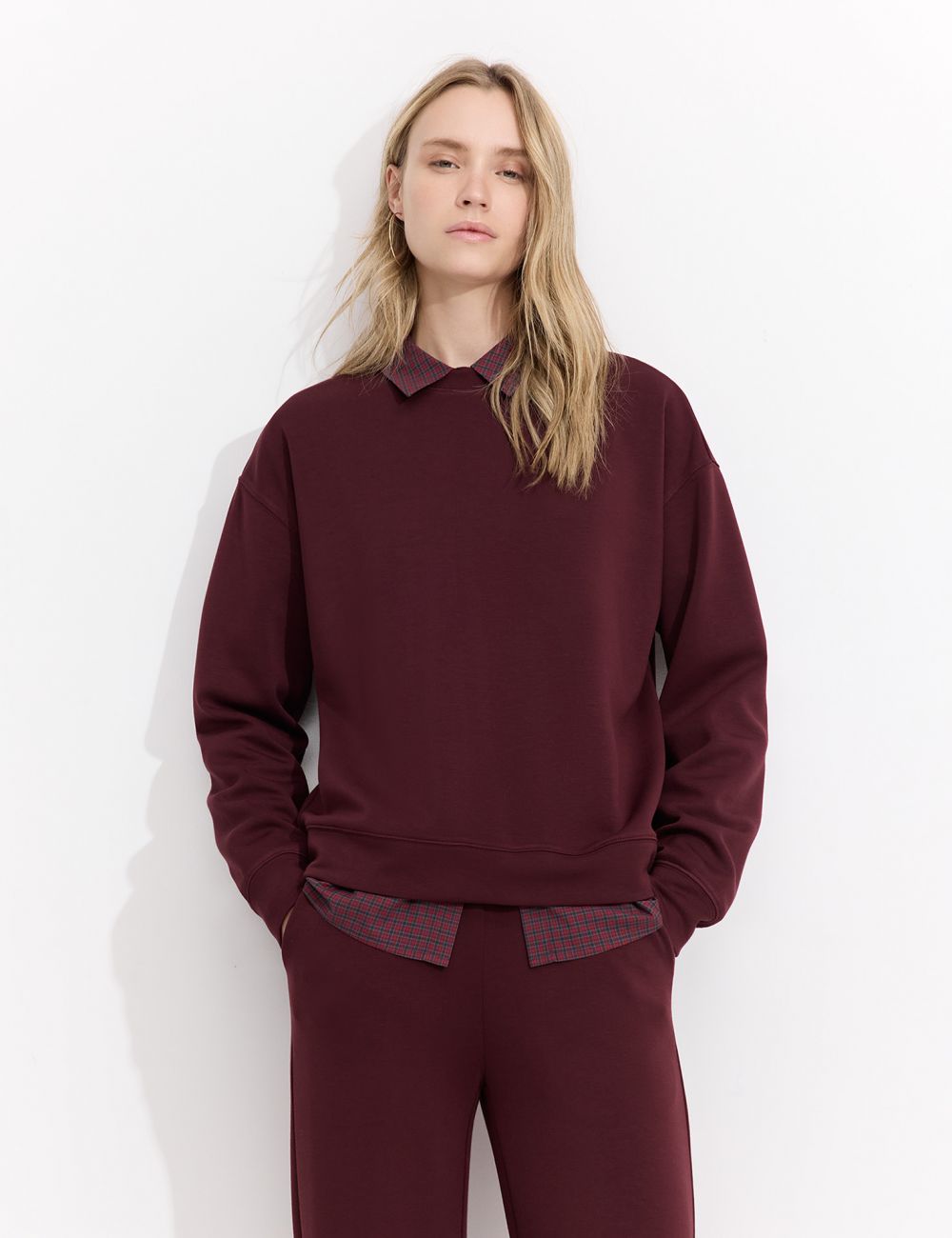 סווטשירט אינטרלוק בייסיק