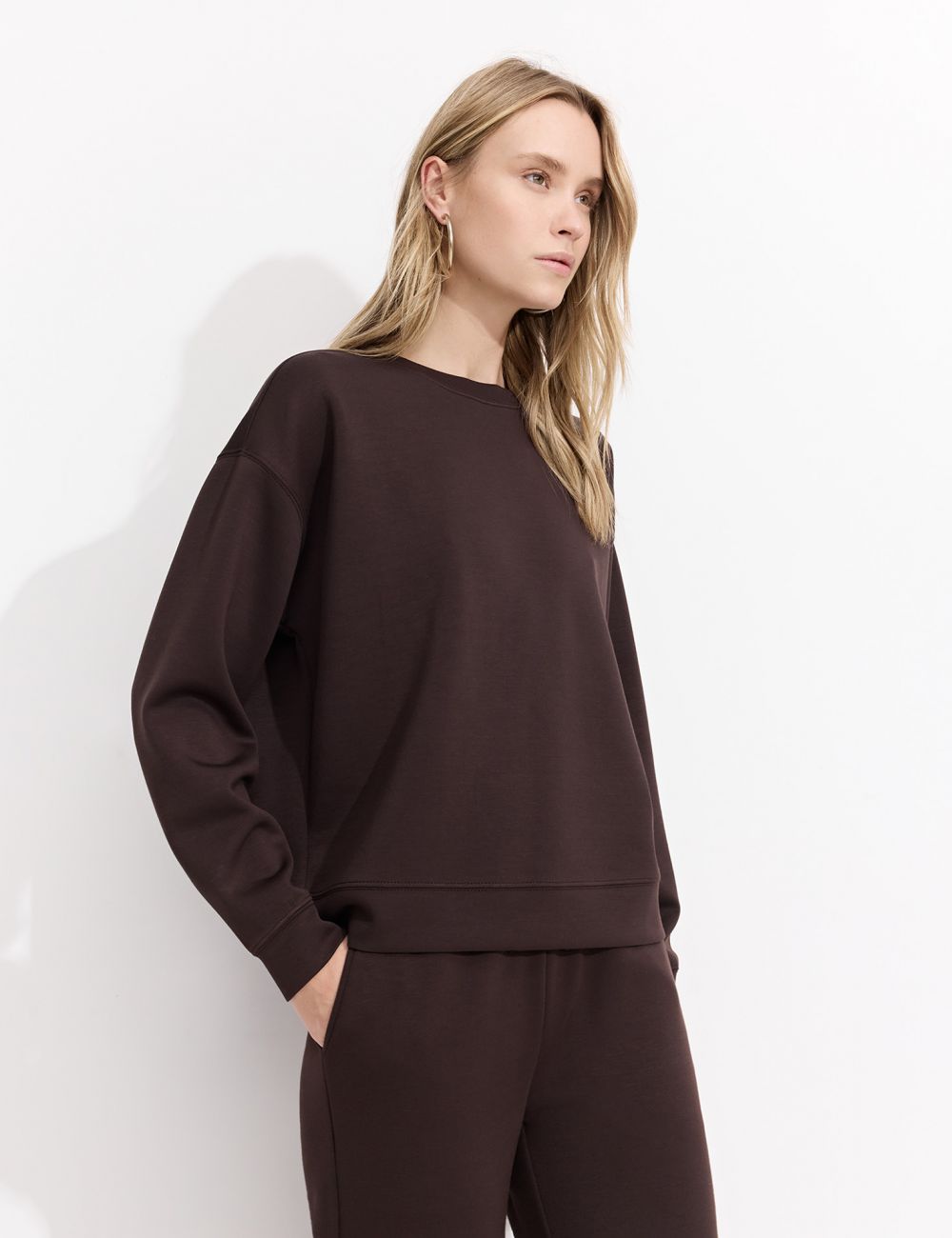 סווטשירט אינטרלוק בייסיק