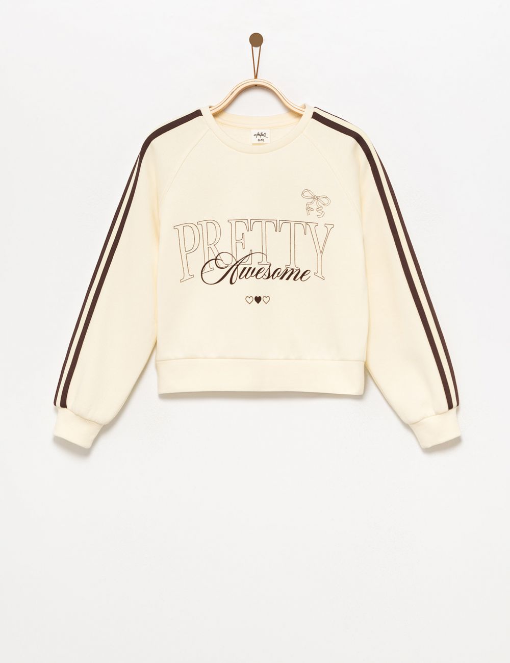 חולצת פוטר עם פסים בצד